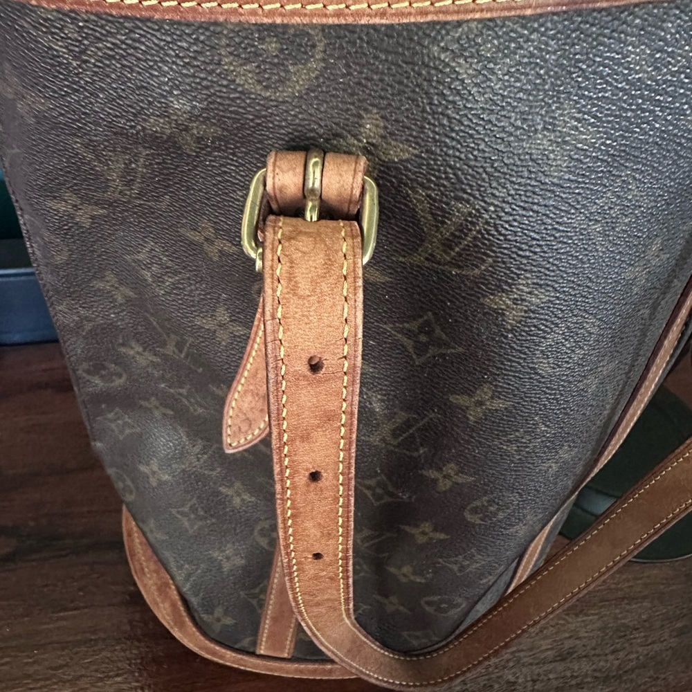 Louis Vuitton Brown Monogram Bucket Bag - Picture 7 of 16